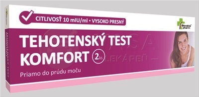 Slovakiapharm Tehotenský test Komfort (tyčinkový)