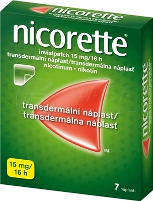 Nicorette Invisi Patch set 7x15mg emp tdm 59829xxx