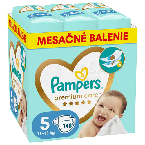 Pampers Premium Care 5 Detské plienky (11-16 kg)