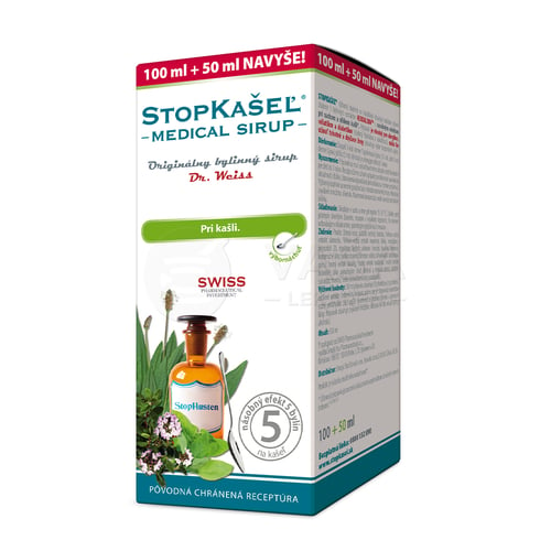 Dr. Weiss Stopkašeľ Medical Sirup