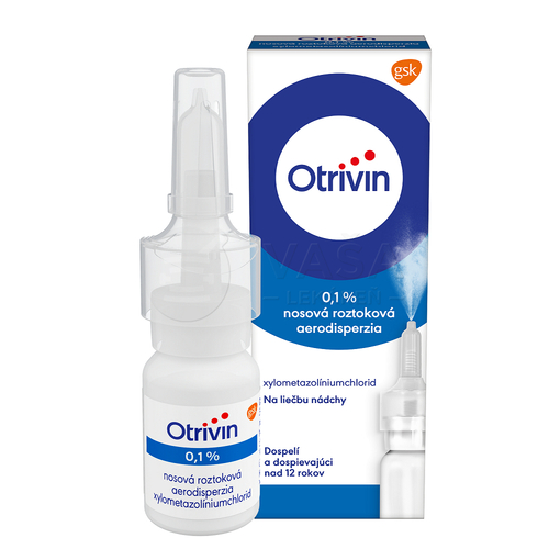 Otrivin 0,1 % Nádcha a upchatý nos