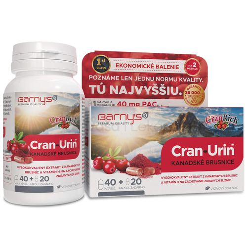 Barny's Cran-Urin (kanadské brusnice)