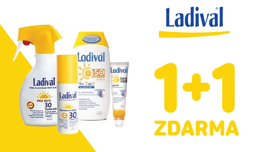 Ladival - druhý produkt zdarma