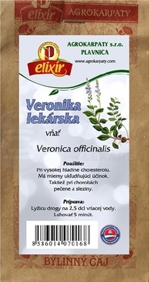 Agrokarpaty Bylinný čaj Veronika lekárska vňať