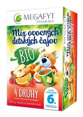 Megafyt Mix BIO Ovocných detských čajov (od ukončeného 6. mesiaca)