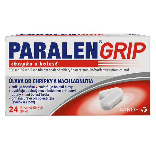 Paralen Grip Chrípka a bolesť