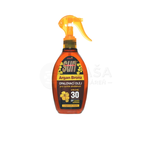 Sun Argan Bronz Oil olej na opaľovanie v spreji SPF30
