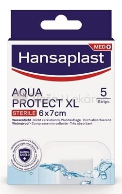 Hansaplast Aqua Protect XL Sterile Náplasť (6 x 7 cm)