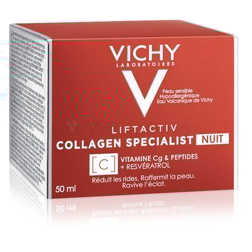 Vichy Liftactiv Collagen Specialist Nočný krém proti vráskam