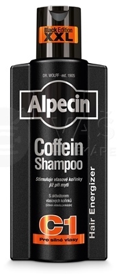 Alpecin C1 Black Edition Kofeínový šampón proti vypadávaniu vlasov