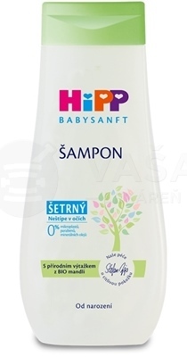 HiPP BabySanft Detský šetrný šampón s Bio mandľovým olejom