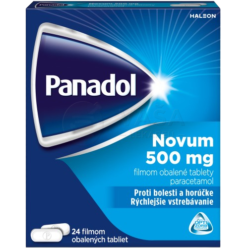 Panadol Novum 500 mg Proti horúčke a bolesti