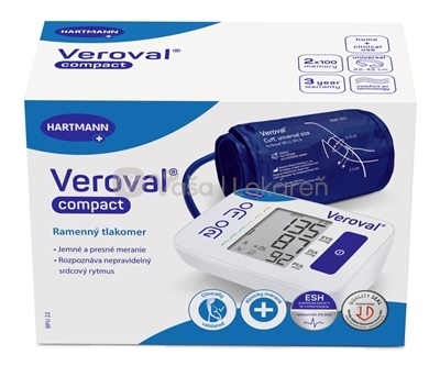 Veroval Compact BPU22 Ramenný digitálny tlakomer s univerzálnou manžetou (22 - 42 cm)