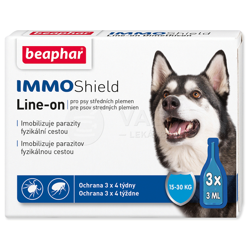 Beaphar Immo Shield Line-on m 3x3ml Spot on dog