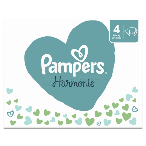 Pampers Harmonie Magic Paper 4 Detské plienky (9-14 kg)