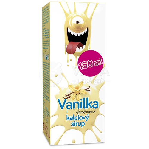VULM Kalciový sirup vanilka