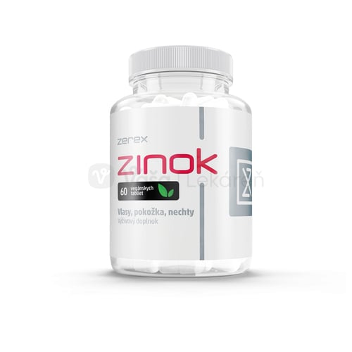 Zerex Zinok v chelátovej väzbe 15mg