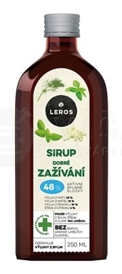 Leros Sirup Dobré trávenie