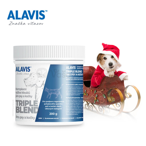 ALAVIS TRIPLE BLEND Pre psy a mačky