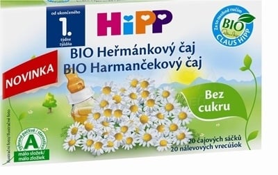 HiPP BIO Detský harmančekový čaj (od ukončeného 1. týždňa)