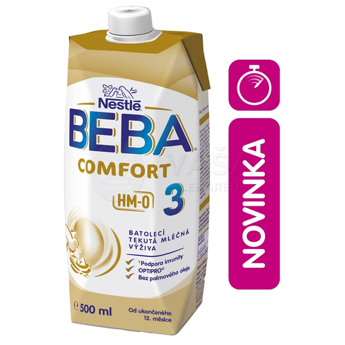 Beba Comfort 3 HM-O Tekutá mliečna výživa pre batoľatá (od ukončeného 12. mesiaca)
