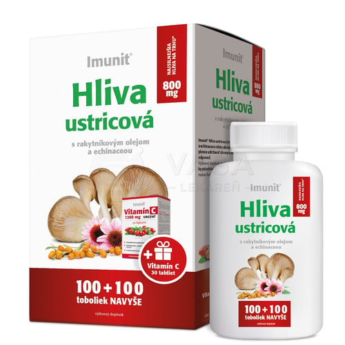 Imunit Hliva Ustricová 800 mg + darček (Akcia)