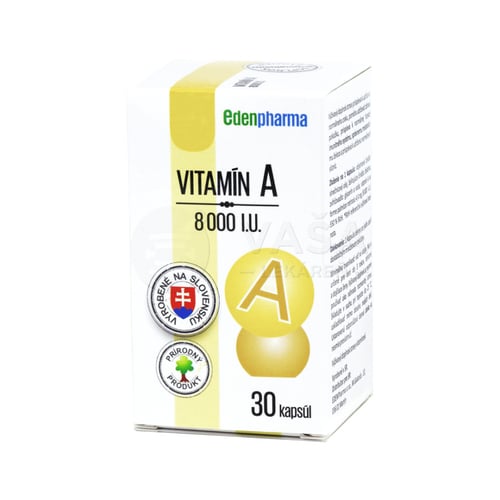 EDENPharma Vitamín A 8000 I.U.