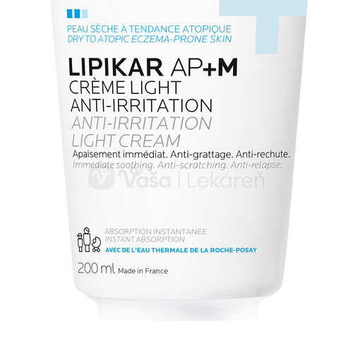 La Roche-Posay Lipikar AP+M Krém s ľahkou textúrou na suchú pokožku