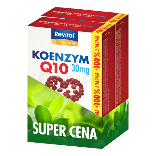 Koenzym q10 Se+e 30mg 60+60cps Revital Vitar xxx