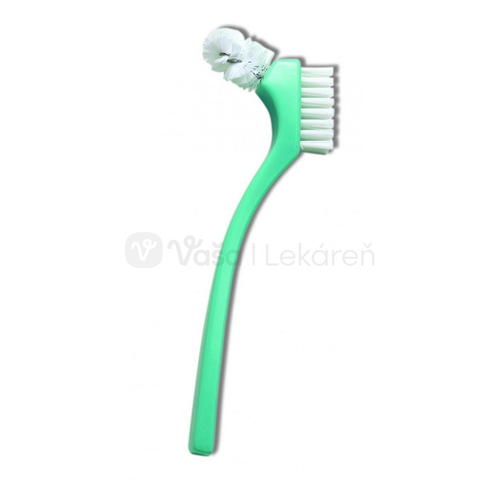 Curadent BDC 152 Kefka so špirálou na čistenie protéz (mätová)