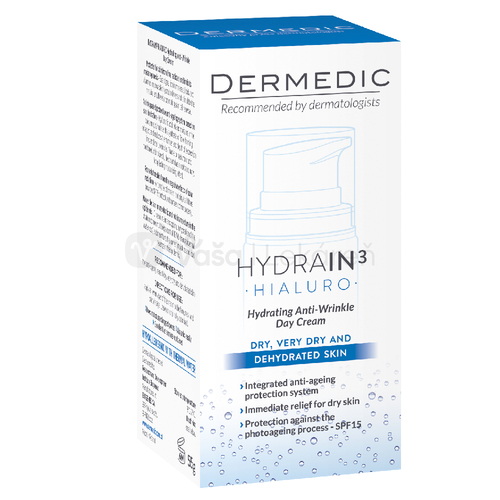 Dermedic Hydrain3 Hial.d.kr.pr.vras.55g+m.v.100xxx
