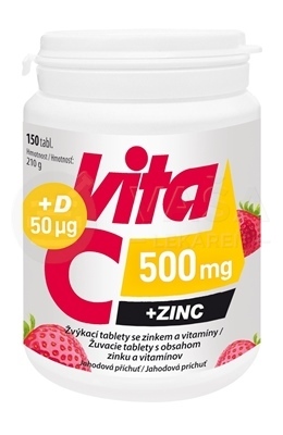 Vitabalans Vita C 500 mg + Zinok + D3