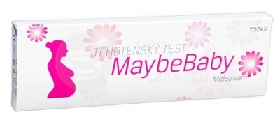 MaybeBaby Midstream 2v1 Tehotenský test (tyčinka)