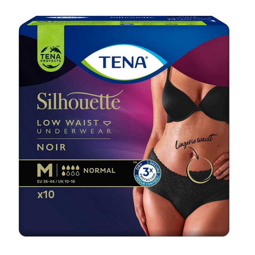 Tena Silhouette Normal Noir M Dámske inkontinenčné nohavičky