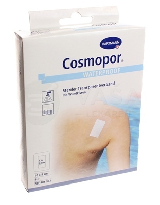 Cosmopor Waterproof 10x8cm 5ks 901992 Steril xxx