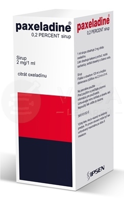 Paxeladine 0.2% sir 1x125ml xxx