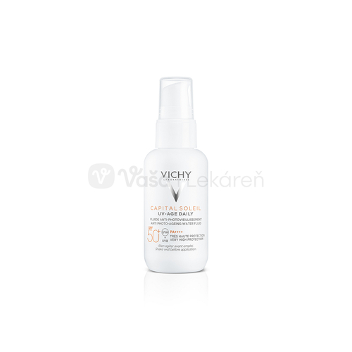 Vichy Capital Soleil UV-AGE Daily Denný fluid proti fotostarnutiu pleti SPF50+