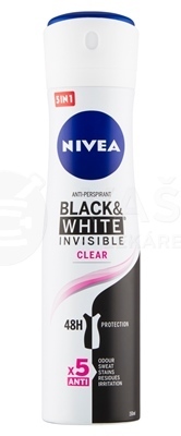 Nivea Black &amp; White Clear  Antiperspirant