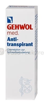Gehwol med Antitranspirant Krém na nadmerné potenie nôh