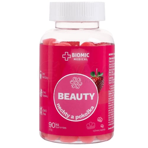 Biomic Beauty Gummies Nechty a pokožka