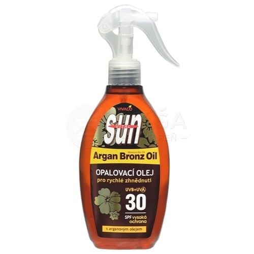 Sun Argan Bronz Oil olej na opaľovanie v spreji SPF30