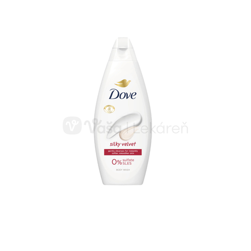 Dove Silky Velvet Sprchový gél