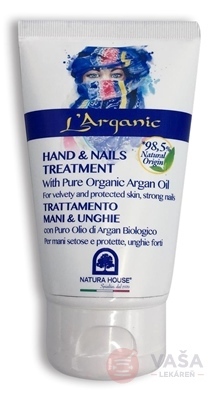 Natura House L´Arganic Krém na ruky a nechty s Bio arganovým olejom