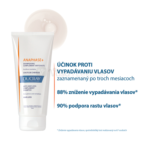 Ducray Anaphase+ Doplnkový šampón proti vypadávaniu vlasov