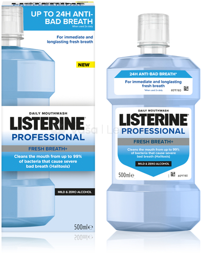 Listerine Professional Fresh Breath +