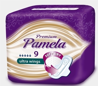 Pamela Premium Ultra Wings Hygienické vložky s krídelkami