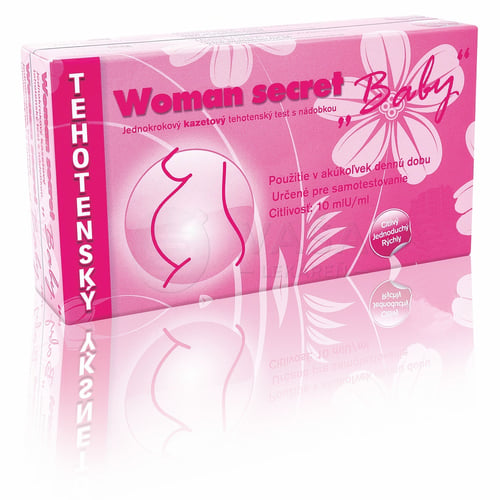 Woman secret Baby Tehotenský test