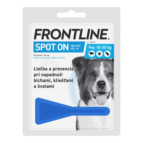 FRONTLINE Spot-On pre psy M (10-20 kg)