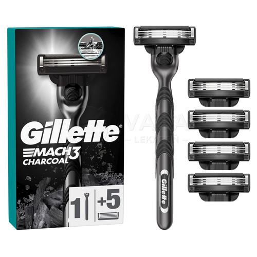 Gillette Mach3 Pánsky holiaci strojček s náhradnými hlavicami