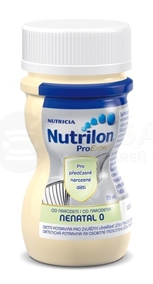 Nutrilon 0 Nenatal Tekutá mliečna výživa (od narodenia)
